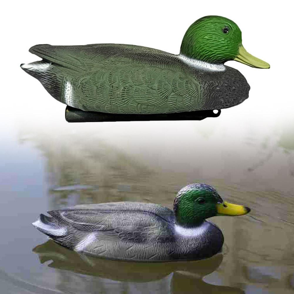 Decoy Duck Plastic - หุ่นเป็ดจำลองลอยน้ำ สำหรับตกเป็ด ตกปลา ตกเหยื่อตกปลา ตกแต่งสวน สระว่ายน้ำ