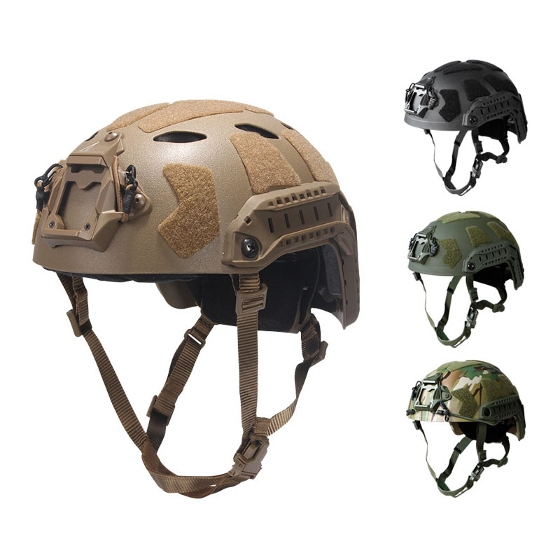 Hunting Outdoor Gear - หมวกกันกระสุนทางยุทธวิธีสำหรับเกมแอร์ซอฟต์ ซีเอส หมวกป้องกันสำหรับกีฬากลางแจ้ง การล่าสัตว์ การยิงปืน และเพนท์บอล