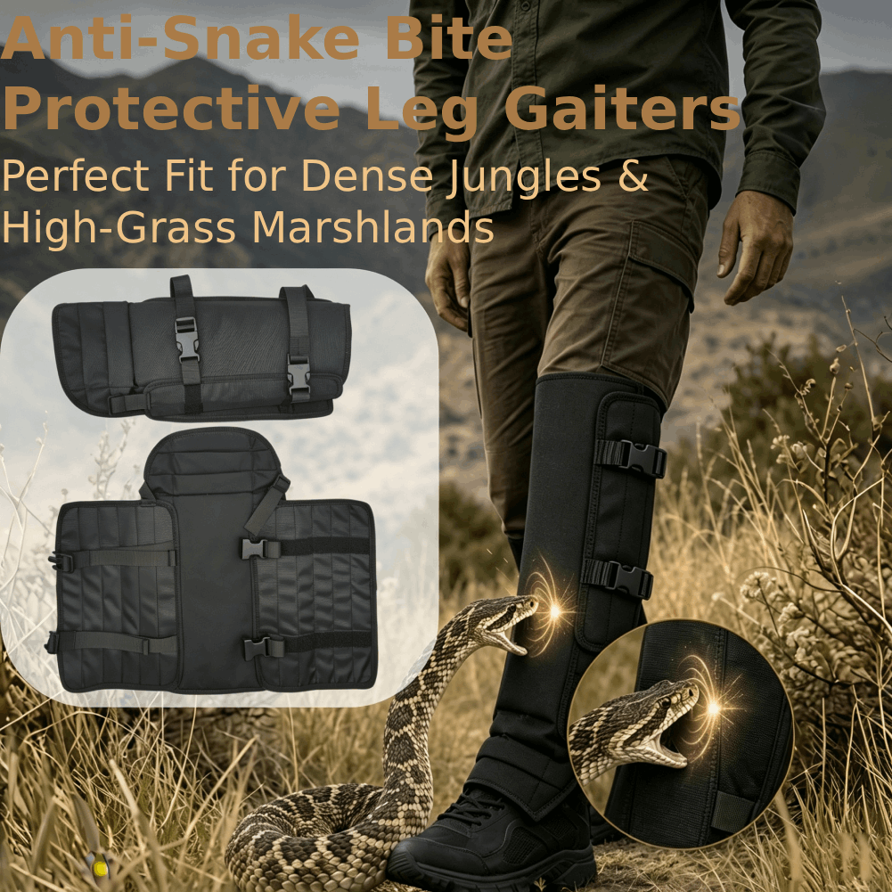 Hunting Outdoor Gear - ปลอกขาป้องกันงูกัด กันน้ำ ป้องกันหนาม สำหรับการล่าสัตว์ เดินป่า ปีนเขา