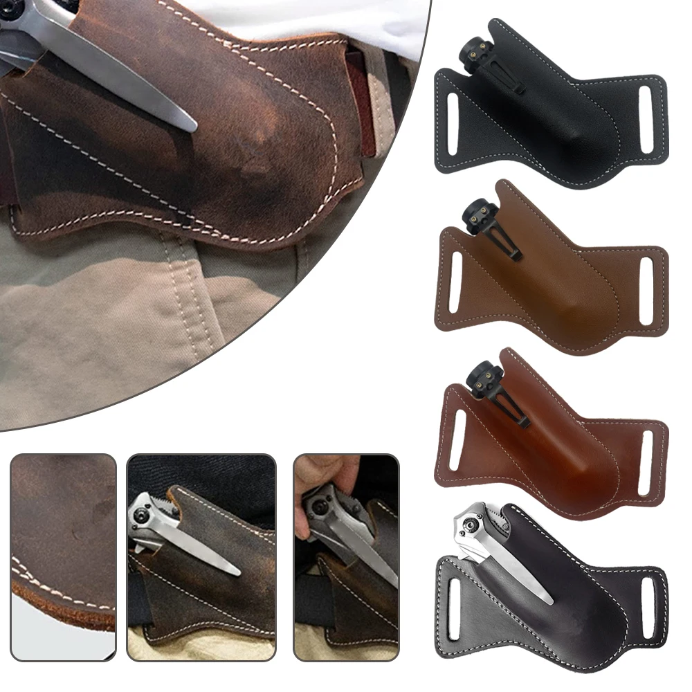Hunting Knife Outdoor - Sheath Holster Pocket Hunt หนัง Sheath