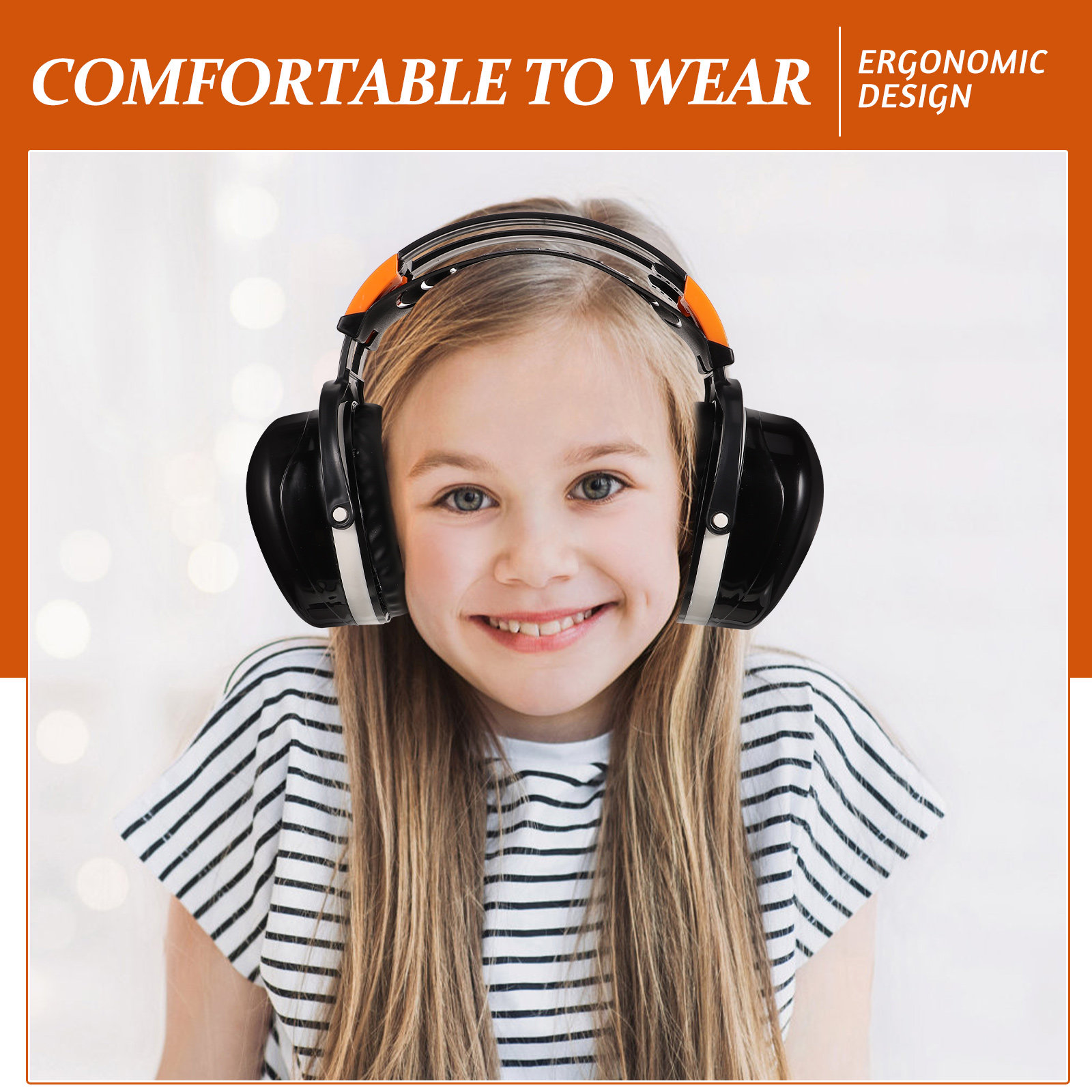 Shooting Ear Muff - ที่ครอบหูตัดเสียงรบกวน หูฟังกันเสียง ปรับได้ ลดเสียงรบกวน สำหรับนอนหลับ อ่านหนังสือ