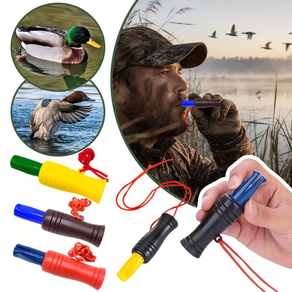 Decoy Duck Plastic - นกหวีดเรียกเป็ดสำหรับล่าสัตว์กลางแจ้ง เสียงเลียนแบบเสียงเป็ดที่สมจริง อุปกรณ์เสริมสำหรับนักล่า