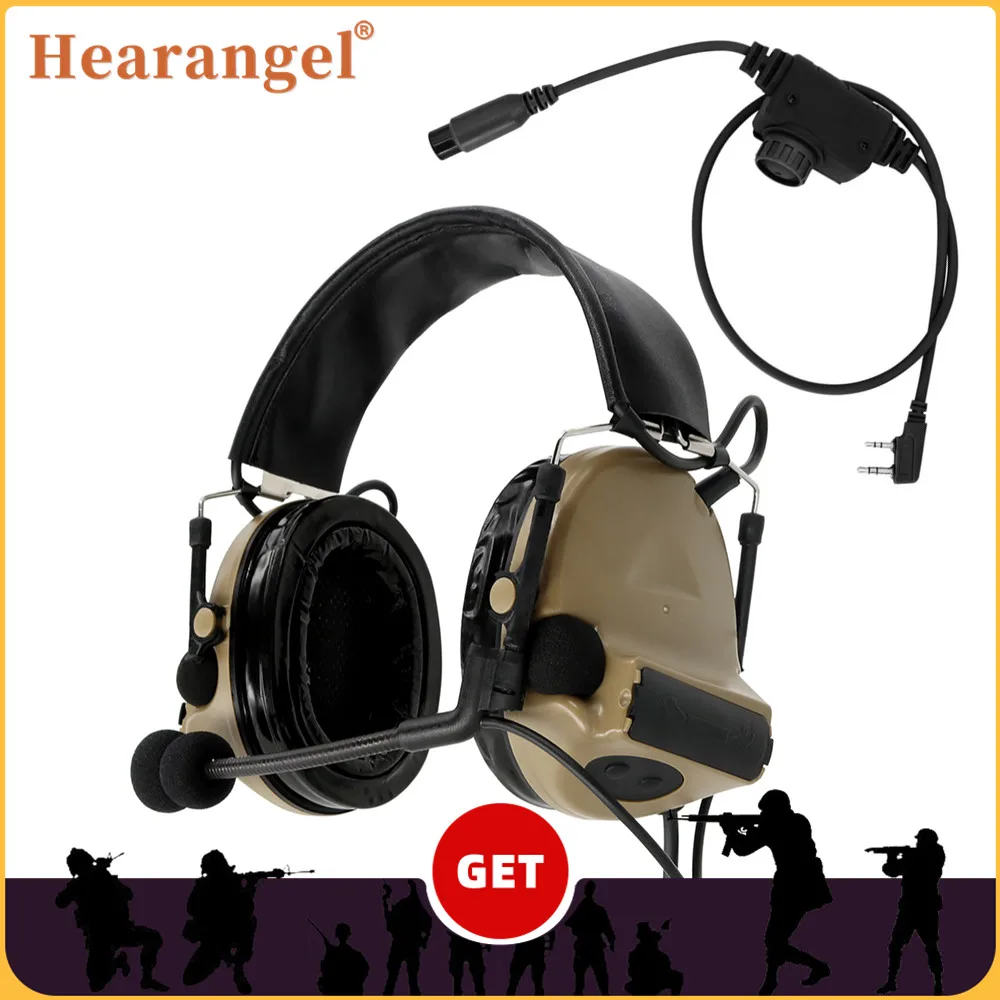 Shooting Ear Muff - ชุดหูฟังยุทธวิธี TACSKY II U94ptt RACPtt พร้อมปลั๊ก