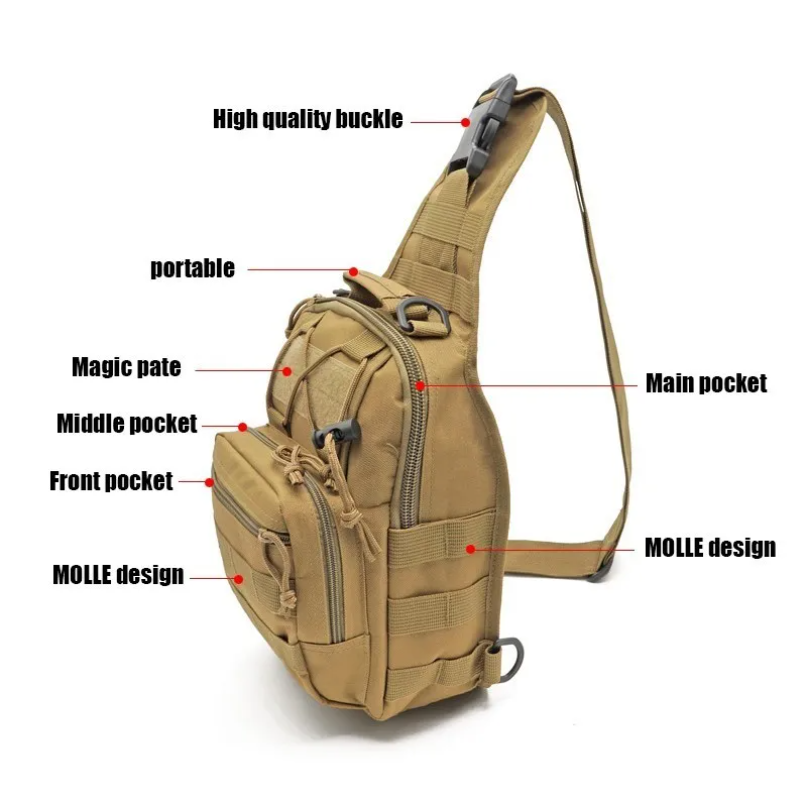 กระเป๋าเป้สะพายไหล่แบบยุทธวิธี - Outdoor Hunting Range บทวิจารณ์และราคา
