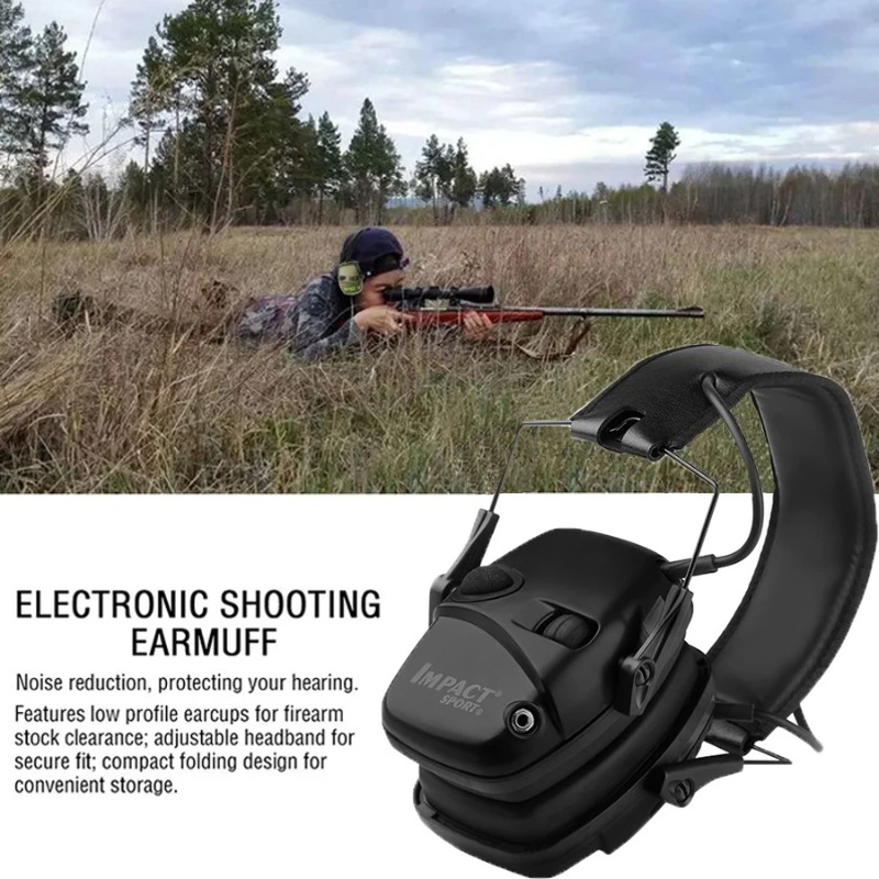 ที่ครอบหูป้องกันเสียงรบกวนสำหร - Shooting Ear Muff บทวิจารณ์และราคา