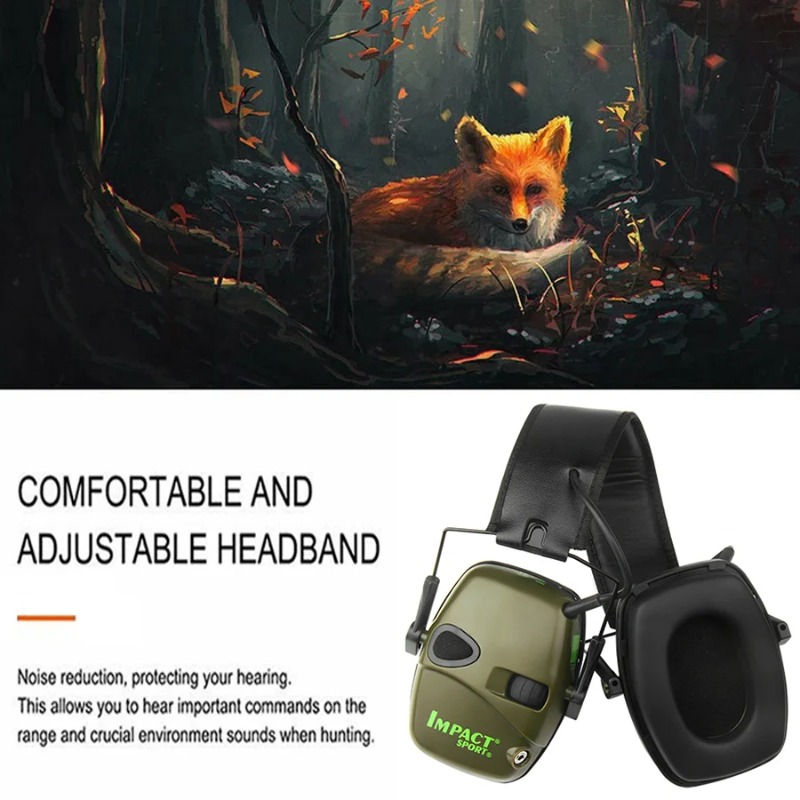 ที่ครอบหูป้องกันเสียงรบกวนสำหร - Shooting Ear Muff บทวิจารณ์และราคา