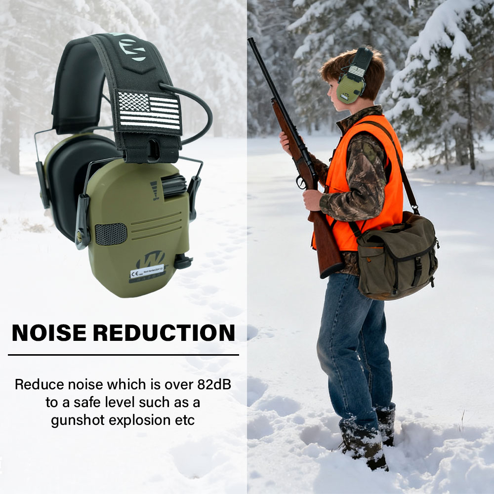 ที่ครอบหูสำหรับการล่าสัตว์/ยิง - Shooting Ear Muff บทวิจารณ์และราคา