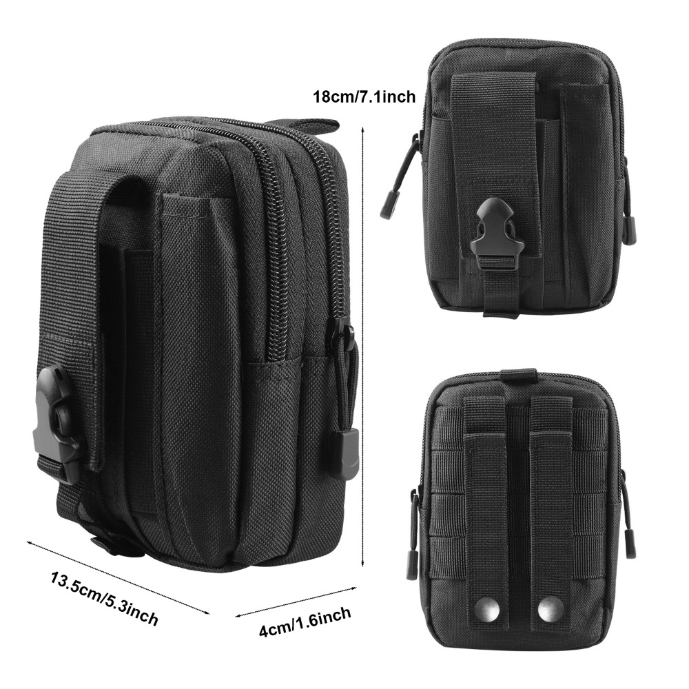 กระเป๋าคาดเอวแบบยุทธวิธี Molle - Hunting Outdoor Gear บทวิจารณ์และราคา