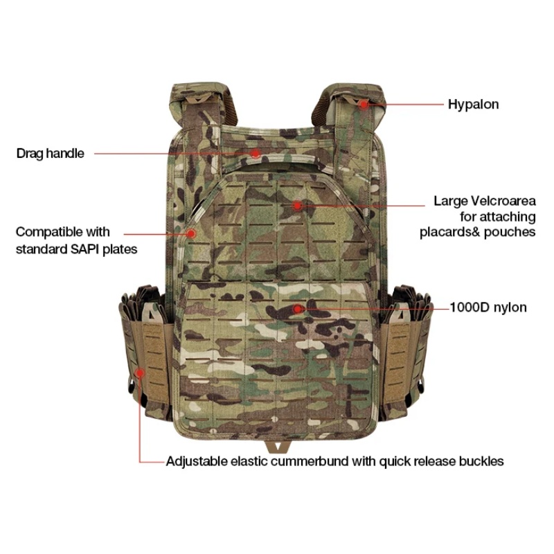 เสื้อกั๊กยุทธวิธี YAKEDA รุ่น  - Hunting Outdoor Gear บทวิจารณ์และราคา