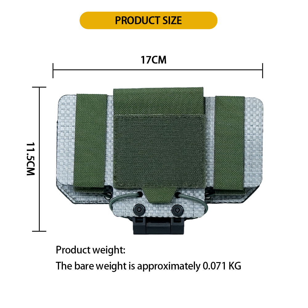 BOOIU MOLLE แผ่นนำทางแบบพับได้ - Hunting Outdoor Gear บทวิจารณ์และราคา