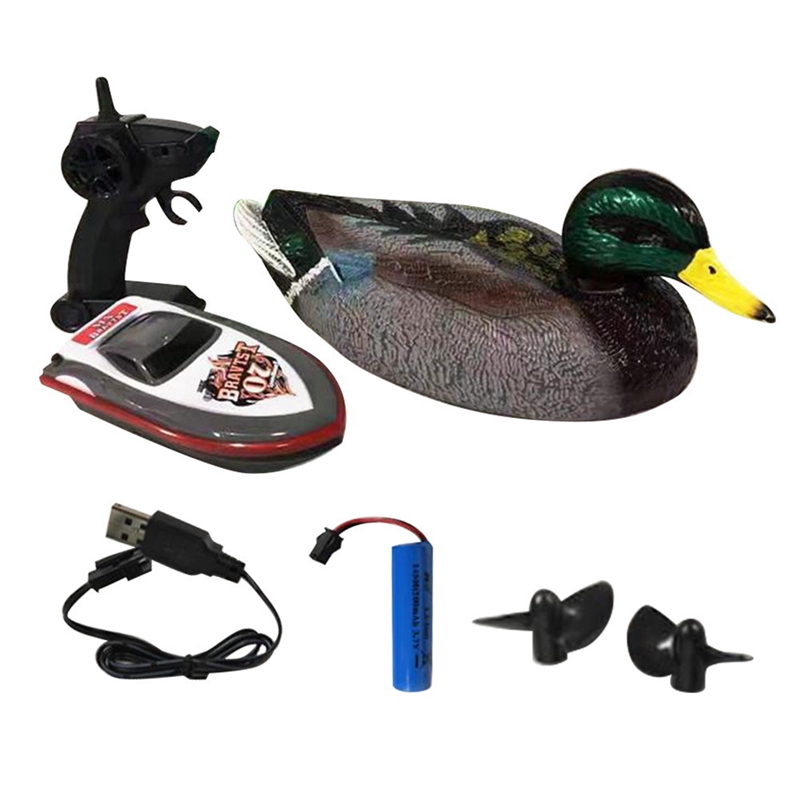 เรือเป็ดบังคับวิทยุ ABJL V201  - Decoy Duck Plastic บทวิจารณ์และราคา