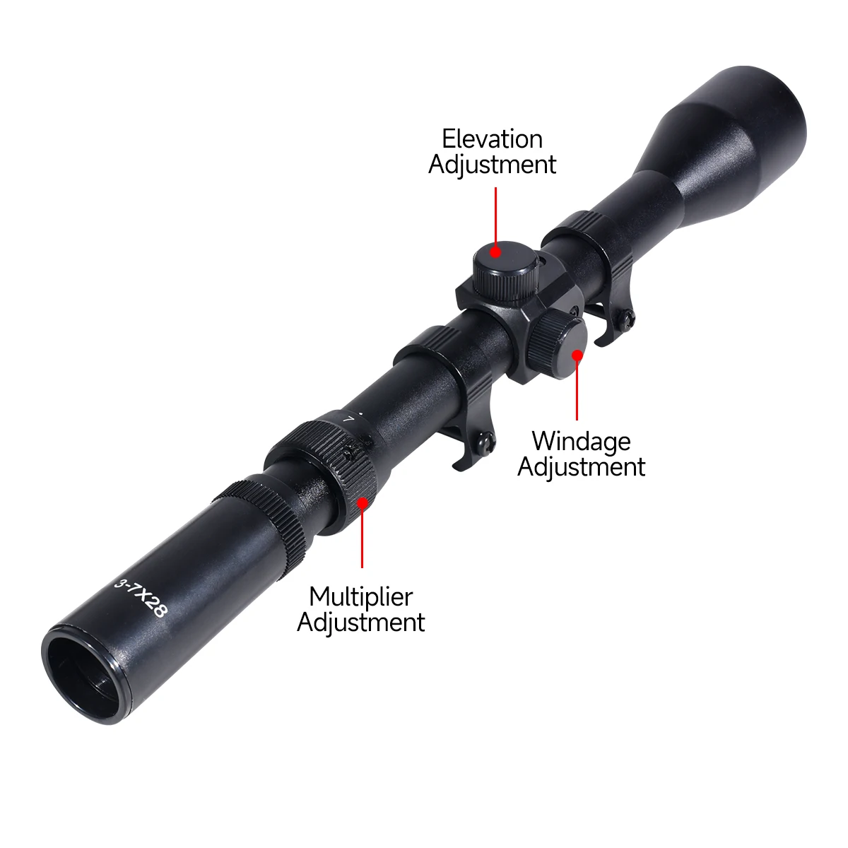 กล้องเล็งแบบออปติค 4x20/4x28/3 - Outdoor Hunting Range บทวิจารณ์และราคา