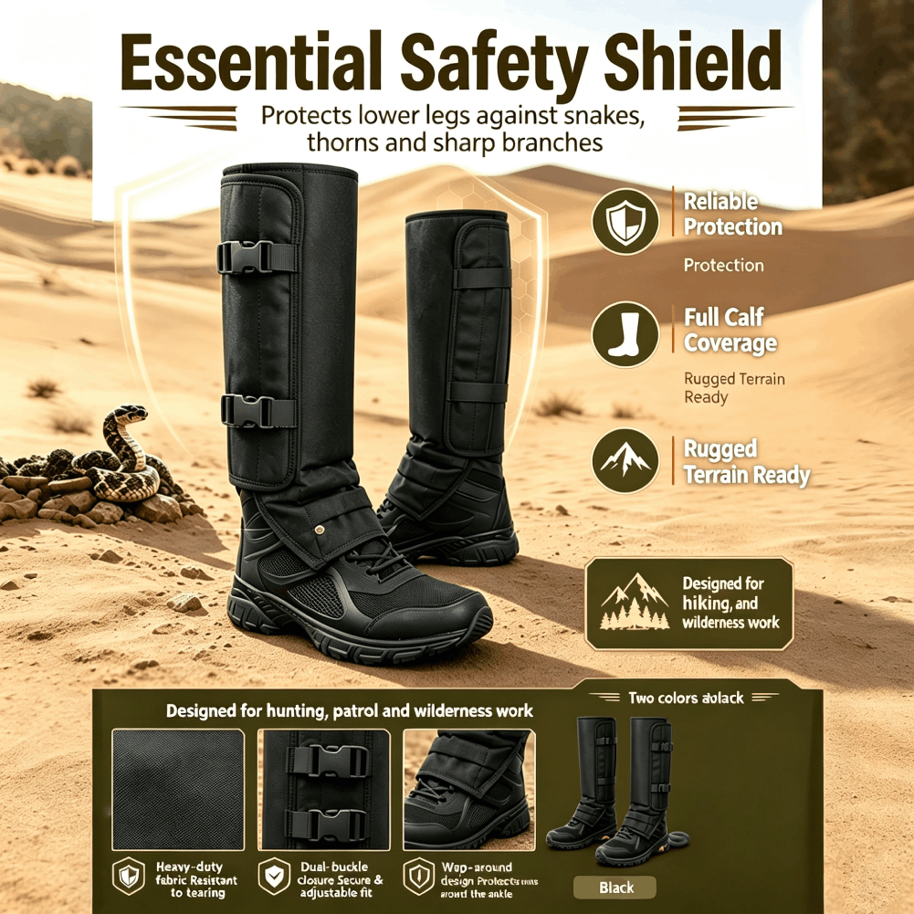 ปลอกขาป้องกันงูกัด กันน้ำ ป้อง - Hunting Outdoor Gear บทวิจารณ์และราคา