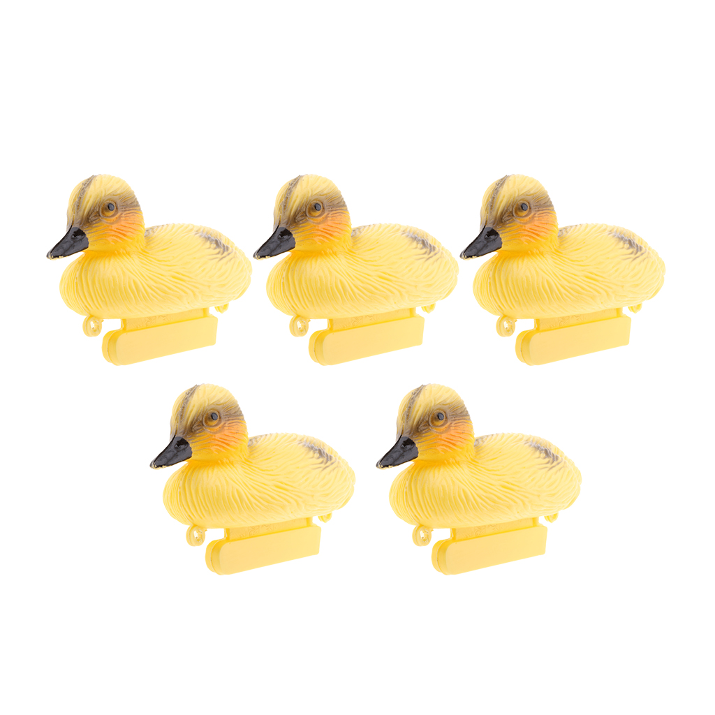 5Pcs ลอยเป็ดเป็ดบ่อปลาเครื่องป - Decoy Duck Plastic บทวิจารณ์และราคา