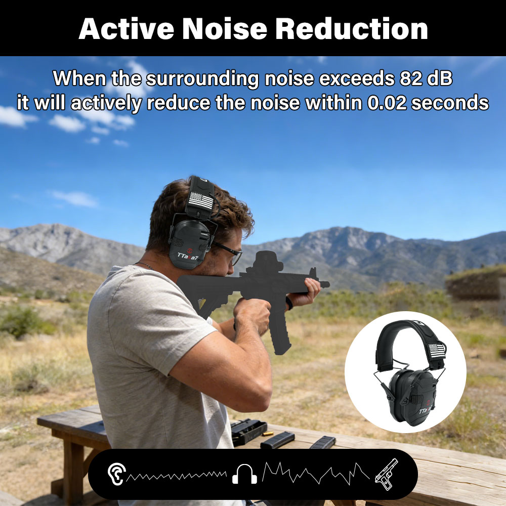 W1/W3 ที่ครอบหูอิเล็กทรอนิกส์แ - Shooting Ear Muff บทวิจารณ์และราคา