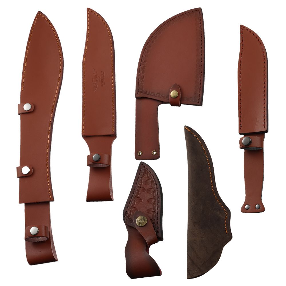 ซองหนังสีน้ำตาลสำหรับใส่ไฟฉาย  - Hunting Knife Outdoor บทวิจารณ์และราคา