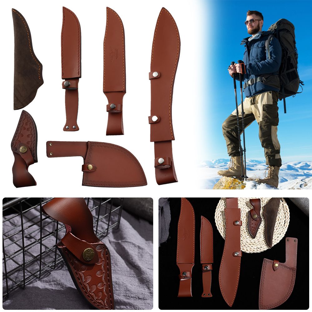 ซองหนังสีน้ำตาลสำหรับใส่ไฟฉาย  - Hunting Knife Outdoor บทวิจารณ์และราคา