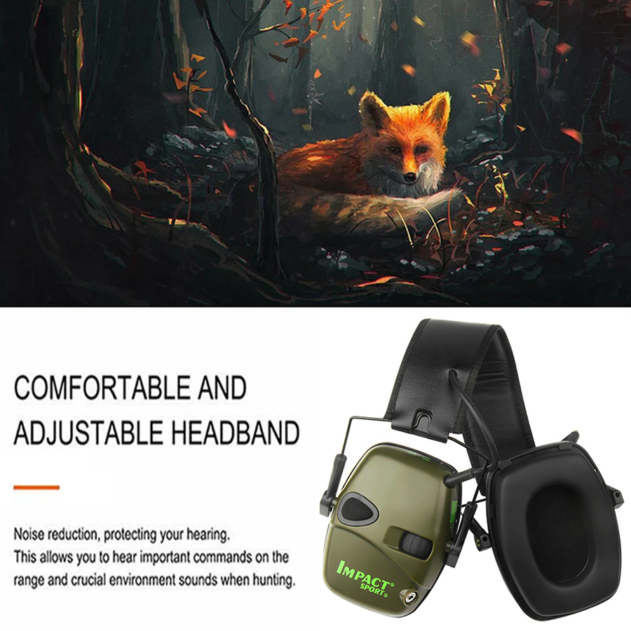 ที่ครอบหูอิเล็กทรอนิกส์ยุทธวิธ - Shooting Ear Muff บทวิจารณ์และราคา