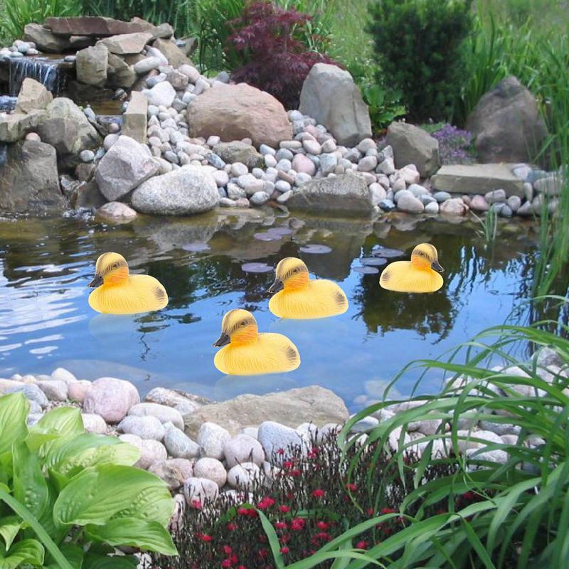 5แพ็คลอยเป็ดบ่อปลาเครื่องประดั - Decoy Duck Plastic บทวิจารณ์และราคา